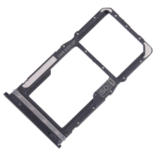 For Motorola Moto G Power 2022 SIM Card Tray + Micro SD Card Tray (Black) by buy2fix