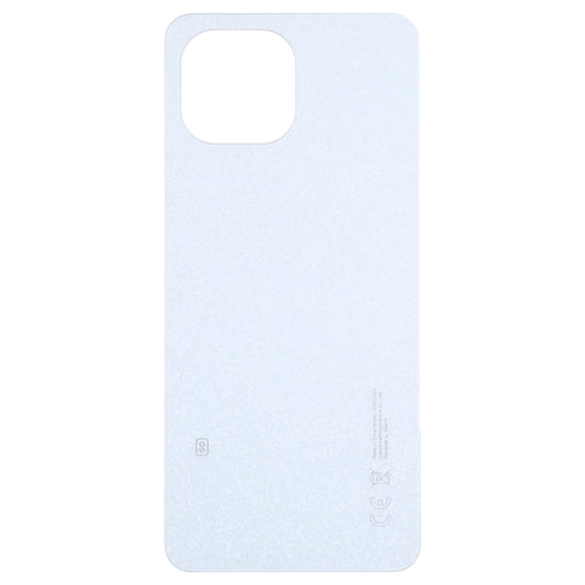 For Xiaomi 11 Lite 5G NE Original Battery Back Cover(White) by buy2fix
