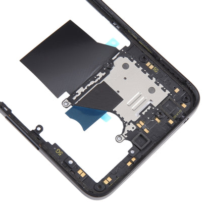 For Xiaomi Redmi 12 4G Original Front Housing LCD Frame Bezel Plate (Black) - Frame Bezel Plate by buy2fix | Online Shopping UK | buy2fix