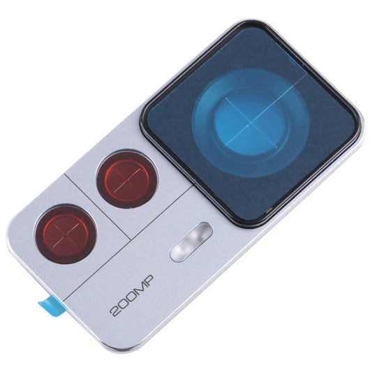 Original Back Camera Lens Frame for Xiaomi 12T Pro (Silver) by buy2fix