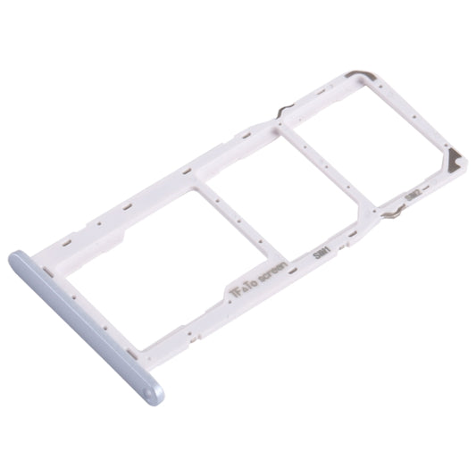 For Nokia G10 Original SIM + SIM + Micro SD Card Tray (Silver) by buy2fix