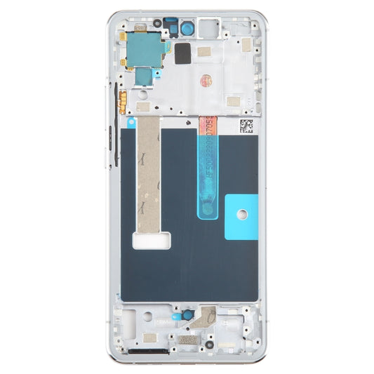 For Nokia X30 Original Front Housing LCD Frame Bezel Plate (Silver) by buy2fix