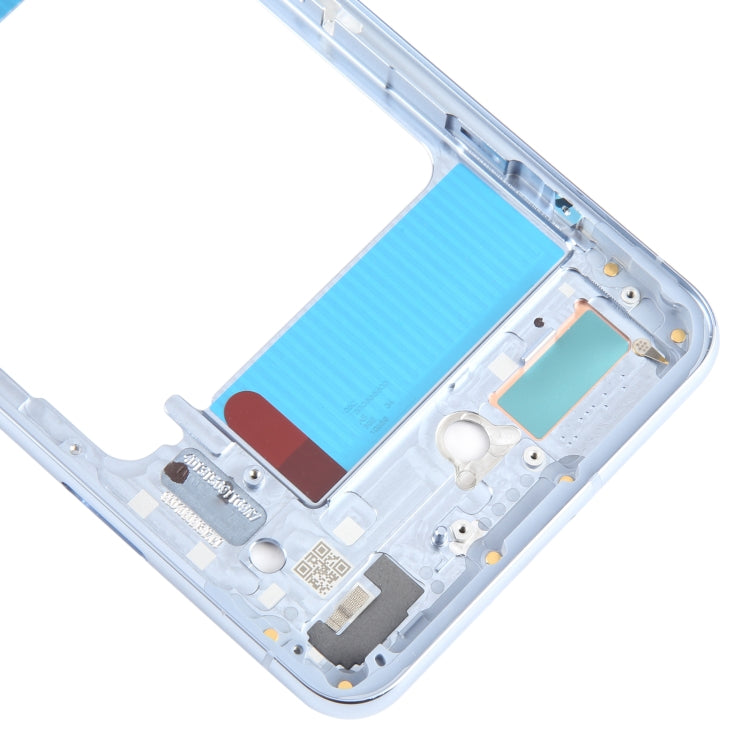 For Google Pixel 8 Pro Original Front Housing LCD Frame Bezel Plate (Blue) - Full Housing Cover by buy2fix | Online Shopping UK | buy2fix