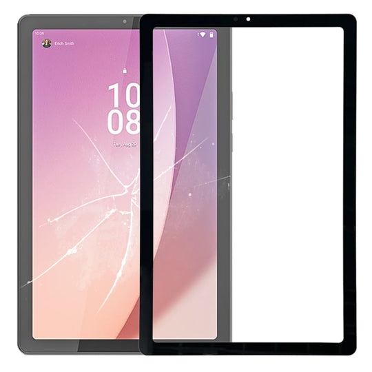 For Lenovo Tab M9 TB-310FU TB-310XU TB310XC TB310FU Front Screen Outer Glass Lens (Black)