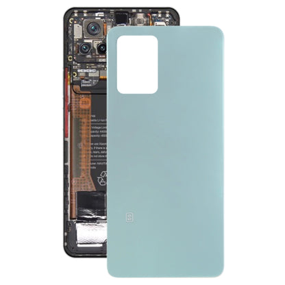 For Xiaomi Poco F4 OEM Glass Material Battery Back Cover(Green) by buy2fix