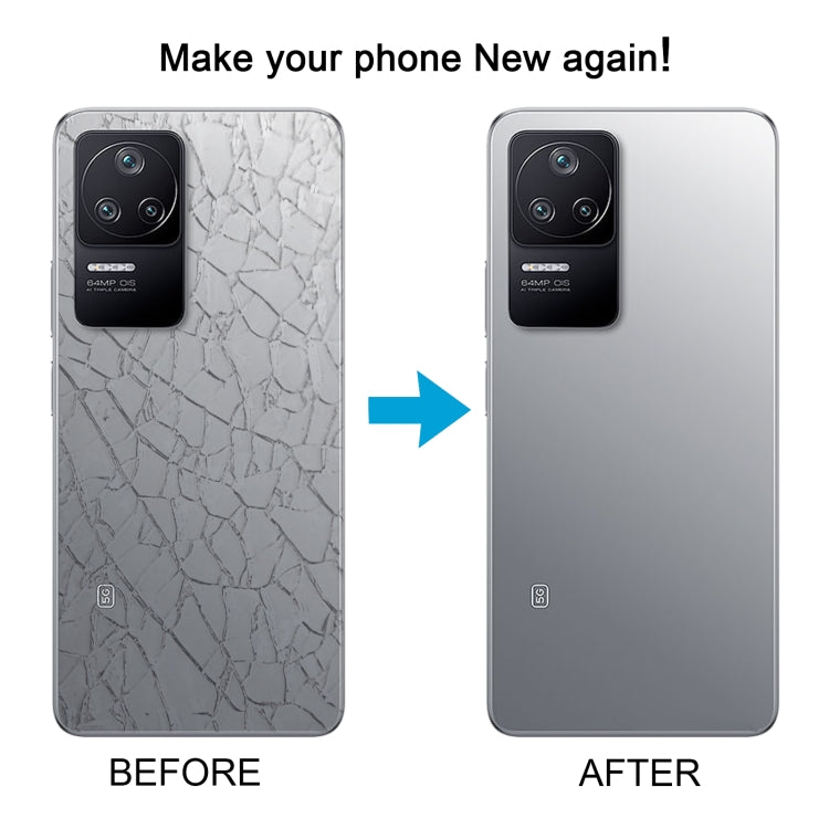 For Xiaomi Poco F4 OEM Glass Material Battery Back Cover(Green) by buy2fix