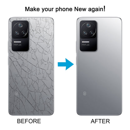 For Xiaomi Poco F4 OEM Glass Material Battery Back Cover(Green) by buy2fix