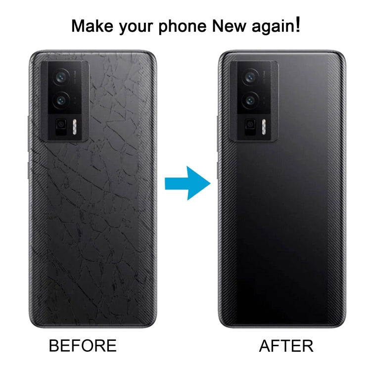 For Xiaomi Poco F5 Pro OEM Glass Material Battery Back Cover(White) by buy2fix