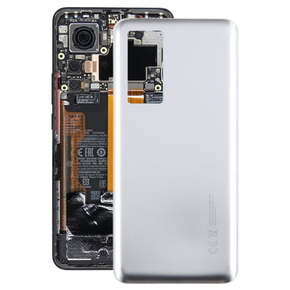 For Xiaomi 12T OEM Glass Material Battery Back Cover(White) by buy2fix