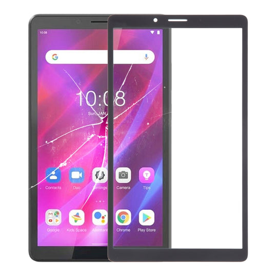 Lentille extérieure en verre de l'écran avant pour Lenovo Tab M7 3e génération TB-7306