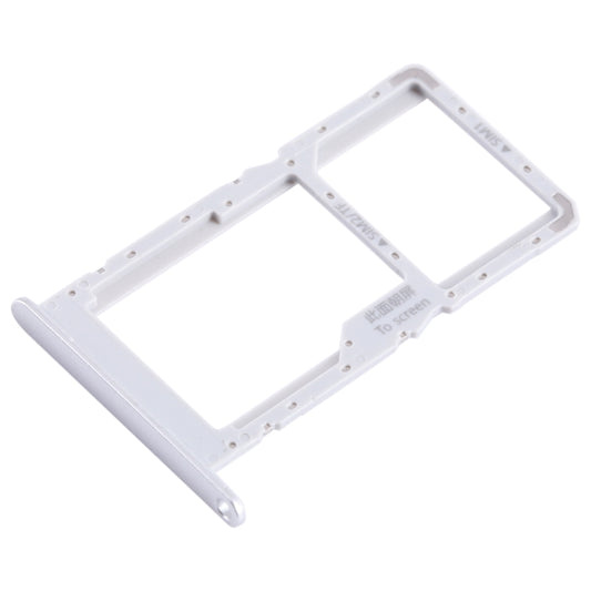 For Huawei nova Y70 Plus SIM + SIM / Micro SD Card Tray (Silver) by buy2fix