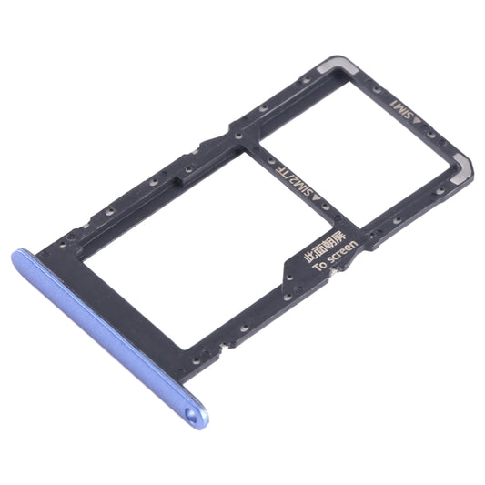 For Huawei nova Y70 SIM + SIM / Micro SD Card Tray (Blue) by buy2fix
