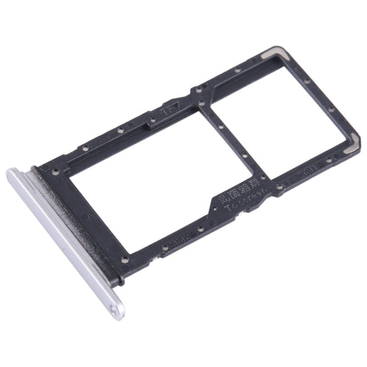 For Honor Play 30 SIM + SIM / Micro SD Card Tray (Silver) by buy2fix