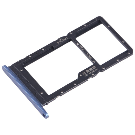 For Honor Play 20A SIM + SIM / Micro SD Card Tray (Blue) by buy2fix