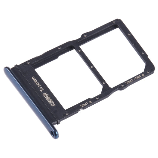 For Honor X10 Pro SIM + SIM / NM Card Tray (Blue) by buy2fix