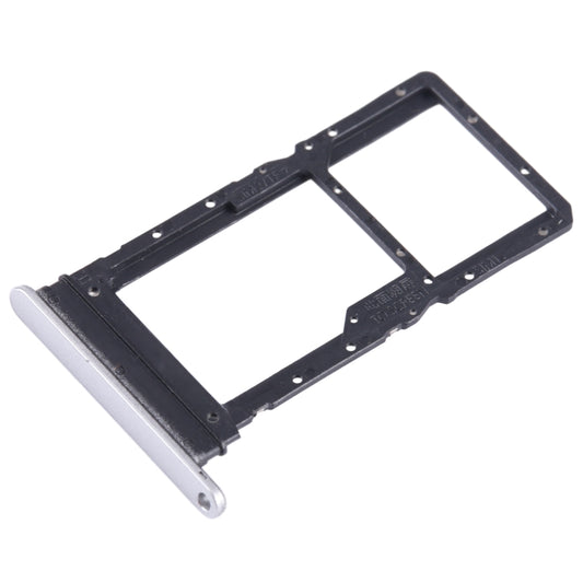 For Honor X7a SIM + SIM / Micro SD Card Tray (Silver) by buy2fix