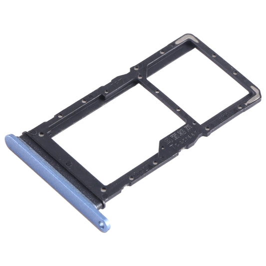 For Honor Play6C SIM + SIM / Micro SD Card Tray (Blue) by buy2fix