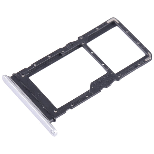 For Honor X8 5G SIM + SIM / Micro SD Card Tray (Silver) by buy2fix