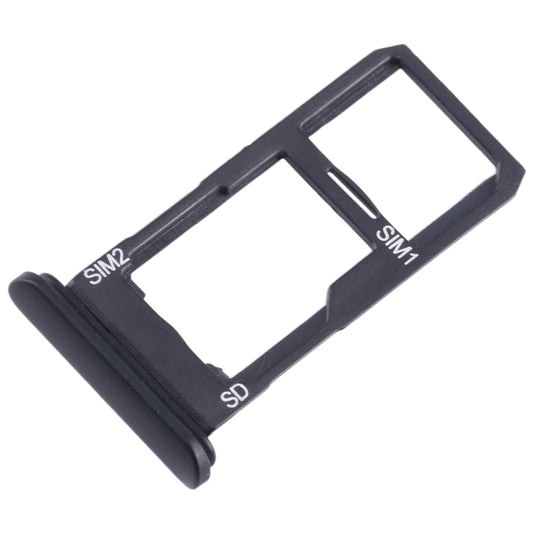 For Sony Xperia 10 II Original SIM + SIM / Micro SD Card Tray (Black) by buy2fix