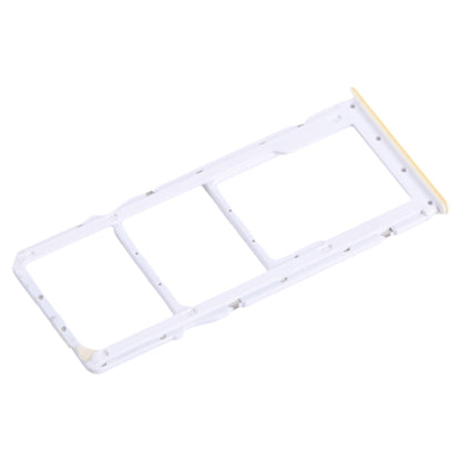 For Xiaomi Poco M4 Pro SIM Card Tray + SIM Card Tray + Micro SD Card Tray (Yellow) by buy2fix