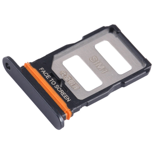 For Xiaomi 12 Lite SIM Card Tray + SIM Card Tray (Black) by buy2fix