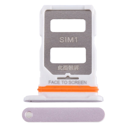 For Xiaomi 12 Lite SIM Card Tray + SIM Card Tray (Pink) by buy2fix