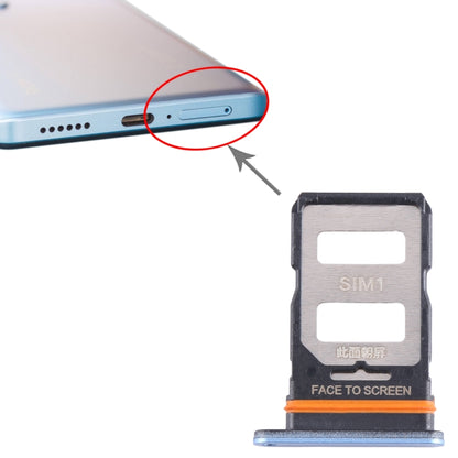 For Xiaomi Redmi Note 12 Pro+ 5G SIM Card Tray + SIM Card Tray (Blue) by buy2fix