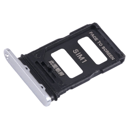 For Xiaomi 13 SIM Card Tray + SIM Card Tray (Silver) by buy2fix