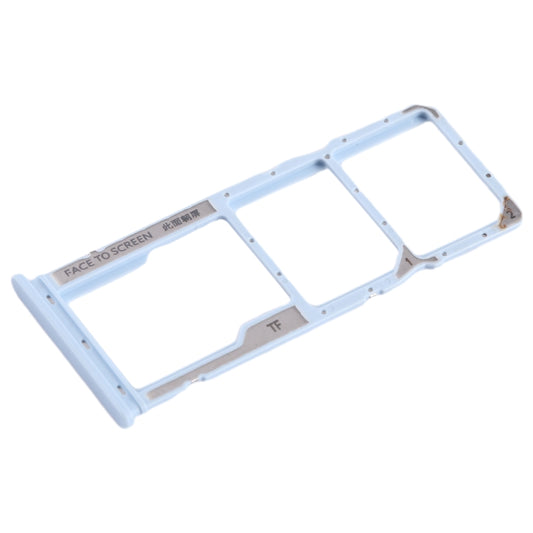 For Xiaomi Redmi A2 SIM Card Tray + SIM Card Tray + Micro SD Card Tray (Blue) by buy2fix