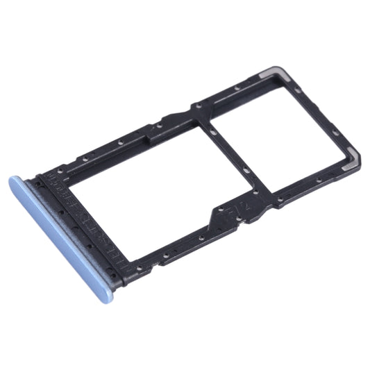 For Xiaomi Redmi 12 5G SIM Card Tray + SIM Card Tray / Micro SD Card Tray (Blue) by buy2fix