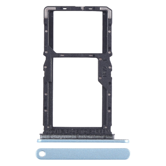 For Xiaomi Redmi Note 13 5G SIM Card Tray + SIM / Micro SD Card Tray (Blue)