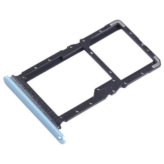 For Xiaomi Redmi Note 13 5G SIM Card Tray + SIM / Micro SD Card Tray (Blue) by buy2fix