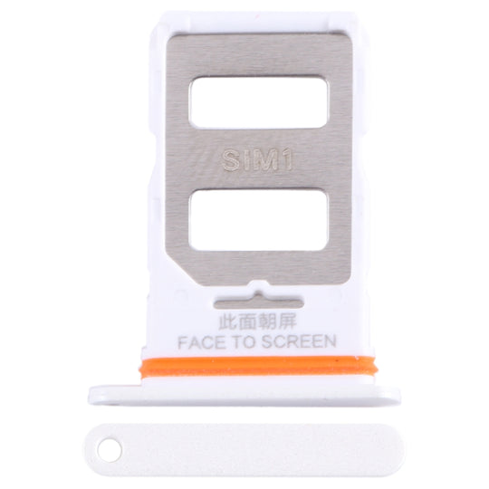 For Xiaomi Note 13 Pro SIM Card Tray + SIM Card Tray (White)