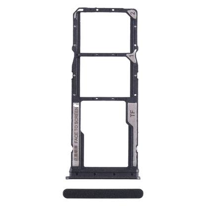 For Xiaomi Poco C65 SIM Card Tray + SIM Card Tray + Micro SD Card Tray (Black) by buy2fix