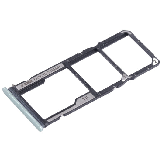 For Xiaomi Poco C65 SIM Card Tray + SIM Card Tray + Micro SD Card Tray (Green) by buy2fix