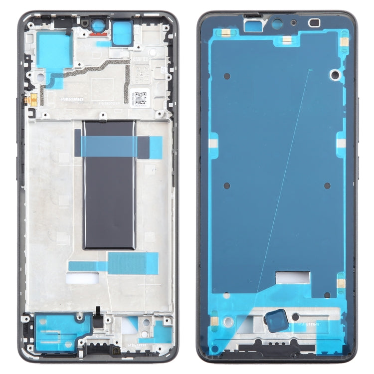 For Xiaomi Redmi Note 13 Pro 5G Original Front Housing LCD Frame Bezel Plate (Black) by buy2fix