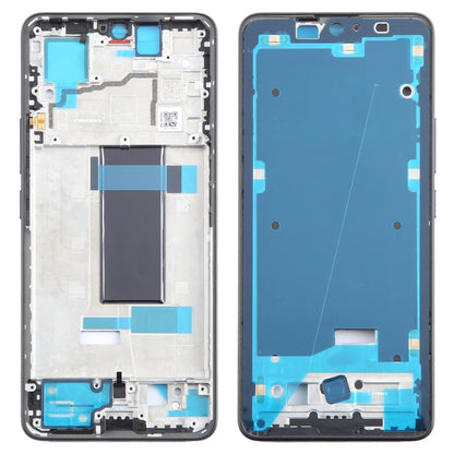 For Xiaomi Redmi Note 13 Pro 5G Original Front Housing LCD Frame Bezel Plate (Black) by buy2fix