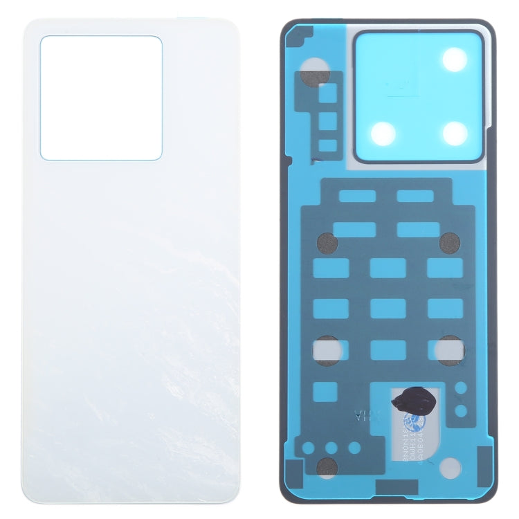 For Xiaomi Redmi Note 13 Pro Original Battery Back Cover(White) by buy2fix