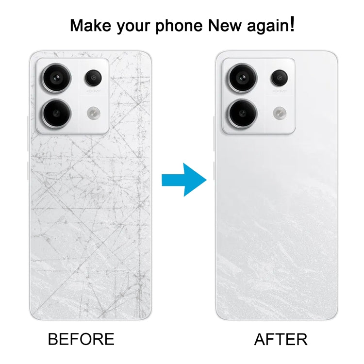 For Xiaomi Redmi Note 13 Pro Original Battery Back Cover(White) by buy2fix