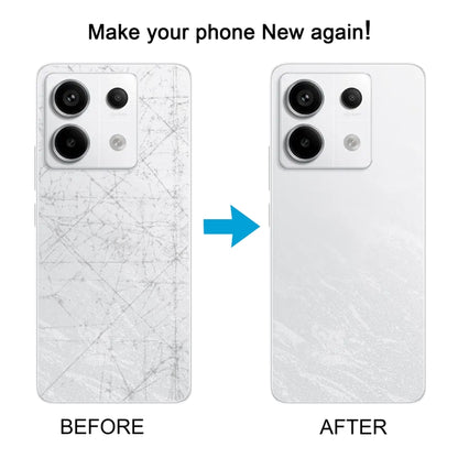 For Xiaomi Redmi Note 13 Pro Original Battery Back Cover(White) by buy2fix