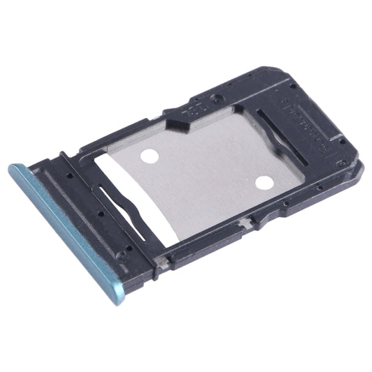 For Infinix Note 11 Pro X697 SIM Card Tray + SIM Card Tray + Micro SD Card Tray (Green) by buy2fix