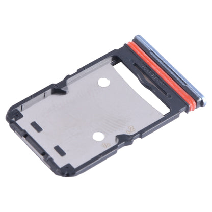For Infinix Note 12 Pro 4G SIM Card Tray + SIM Card Tray + Micro SD Card Tray (Blue) by buy2fix