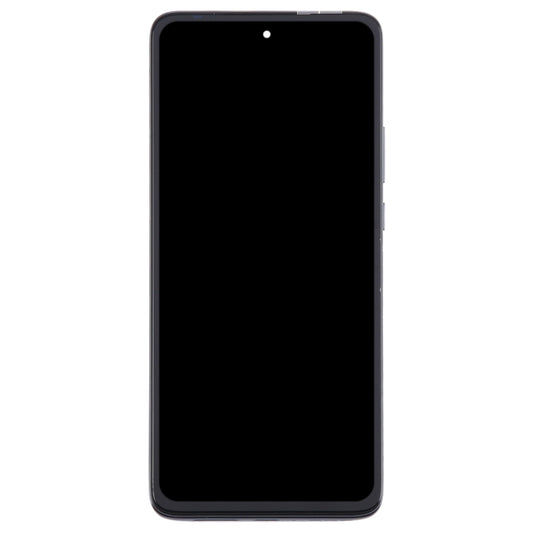 For Motorola Edge 2022 OEM LCD Screen Digitizer Full Assembly with Frame (Black) by buy2fix