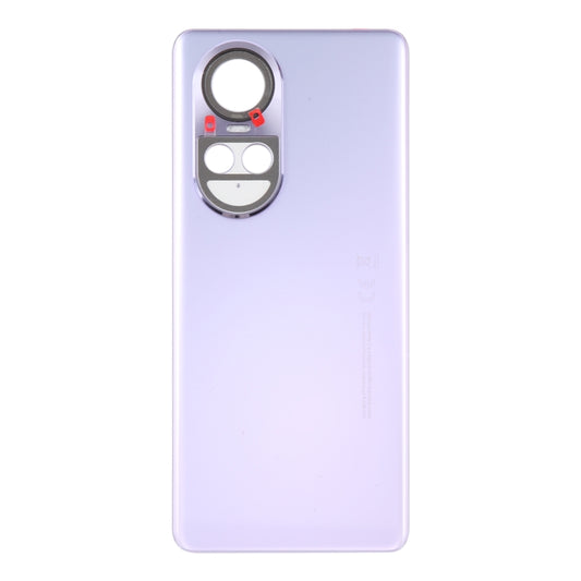 For OPPO Reno10 5G Original Battery Back Cover(Purple) by buy2fix