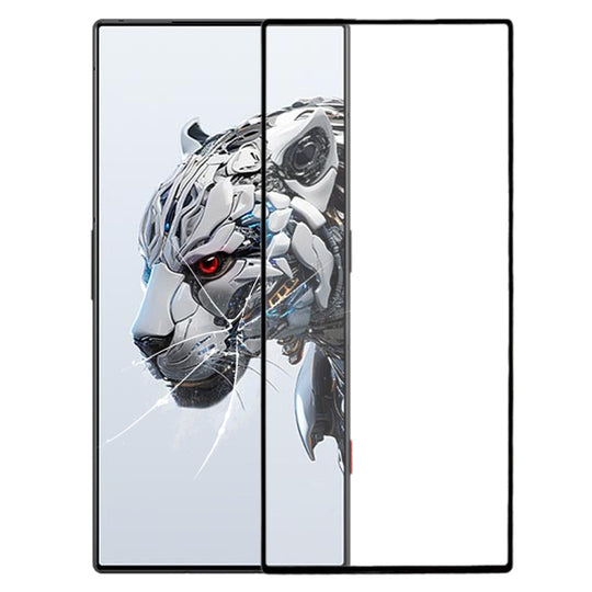 For ZTE nubia RedMagic 8S Pro Front Screen Outer Glass Lens with OCA Optically Clear Adhesive