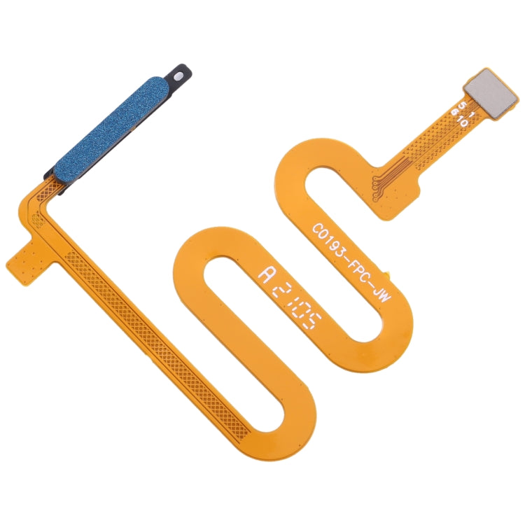 For Infinix Note 7 X690 Original Fingerprint Sensor Flex Cable (Blue) - Flex Cable by buy2fix | Online Shopping UK | buy2fix
