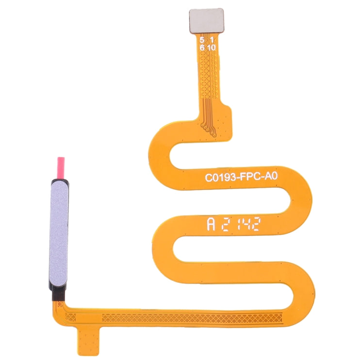 For Infinix Note 10 X693 Original Fingerprint Sensor Flex Cable (Pink) - Flex Cable by buy2fix | Online Shopping UK | buy2fix