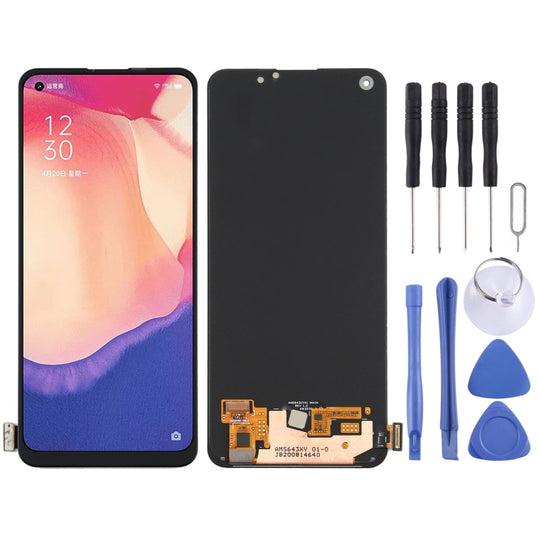 Écran LCD matériel d'origine AMOLED pour OPPO Reno5 F avec assemblage complet de numériseur
