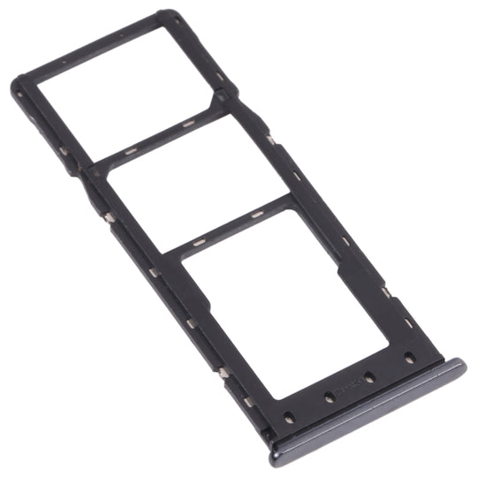 SIM-Kartenfach + SIM-Kartenfach + Micro-SD-Kartenfach für Infinix Hot 9 Pro (Schwarz)