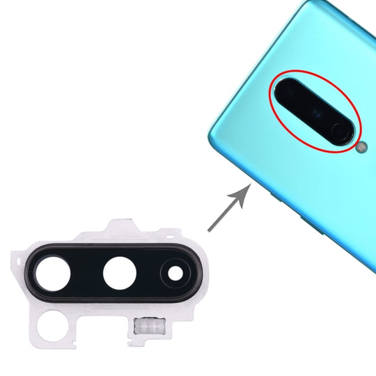 Kameraobjektivabdeckung für OnePlus 8 Pro (Schwarz)